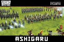Wargame Atlantic Ashigaru - 10mm Grand Battle Scale Samurai Japanese