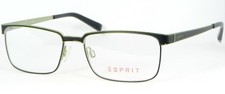 ESPRIT ET17475 COLOR-547 BLACK /GREEN EYEGLASSES GLASSES FRAME 17475 53-16-140mm