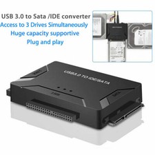 USB 3.0 to IDE  SATA Converter External Hard Drive Adapter Kit 2.5"/3.5" Cable
