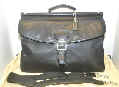 Authentic COACH F70098 Black Business Beekman Messenger Briefcase