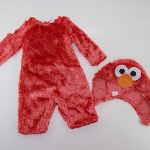 Sesame Street Red Elmo Toddler Costume Size Small 2T Dress up Photo Op