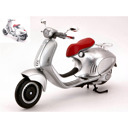 VESPA 946 2013-15 SILVER 1:12 New Ray Moto Die Cast Modellino - Imagen 1 de 3