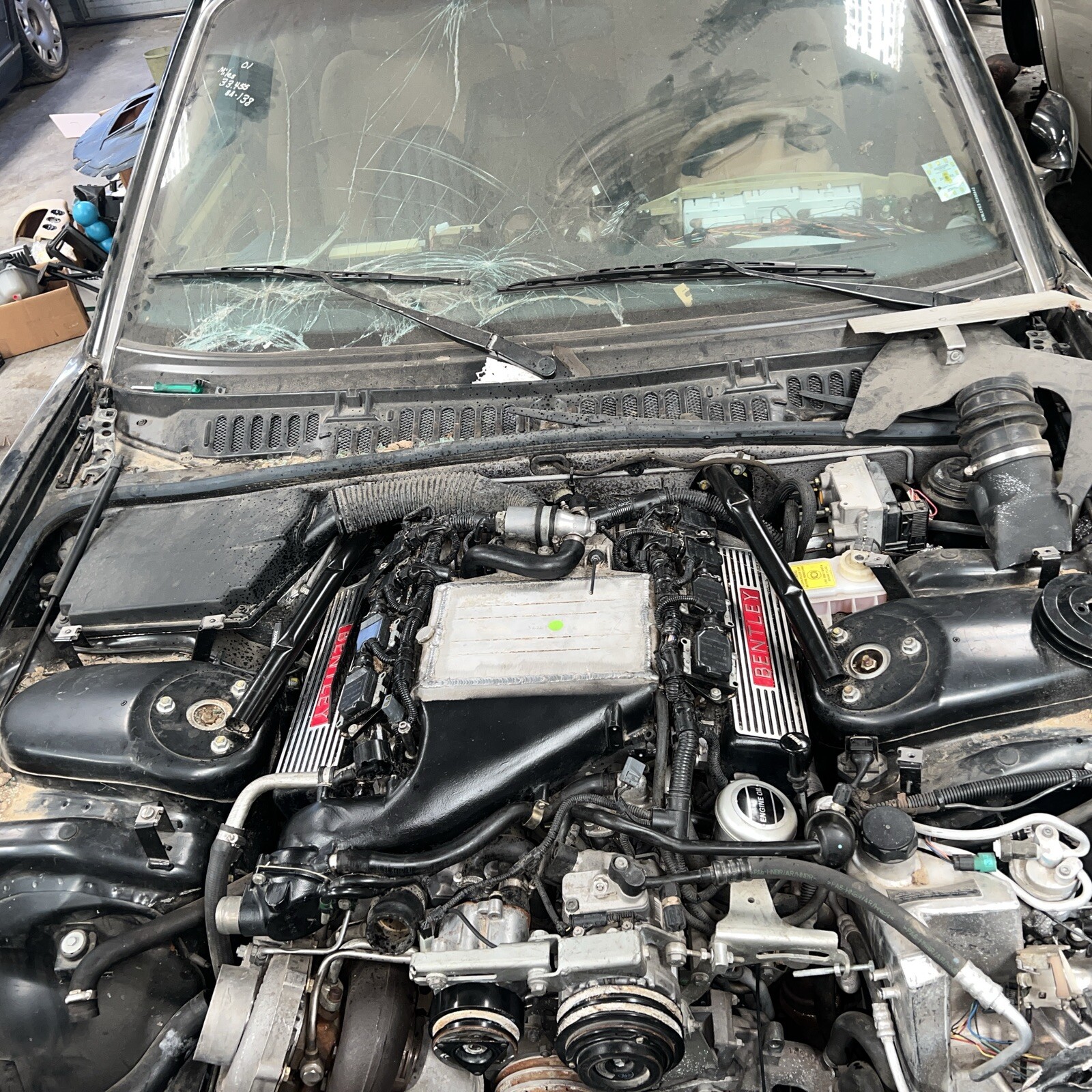 2001 Bentley Arnage Lemans Engine Motor 6.75L 33K Miles 400 horsepower