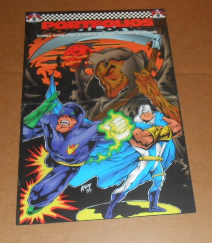 Portfolios Poster Original Promo 11x17 Delta Comics - Picture 1 of 2