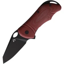 New CMB Made Knives Hippo Linerlock Pocket Knife D2 Red CMB-05R