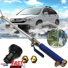 Hydro Jet High Pressure Power Washer Water Spray Gun Nozzle For Car Garden Hose