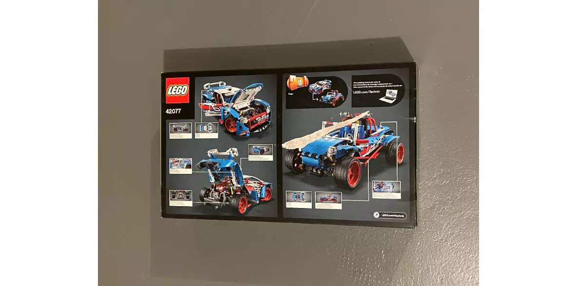LEGO Technic Rally Car 2018 42077 Building Kit 1005 Pcs Retired