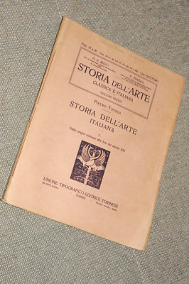 KLASSISCHE UND ITALIENISCHE KUNSTGESCHICHTE Pietro Toesca 1915 UNGEFÄHR Heft 27\30