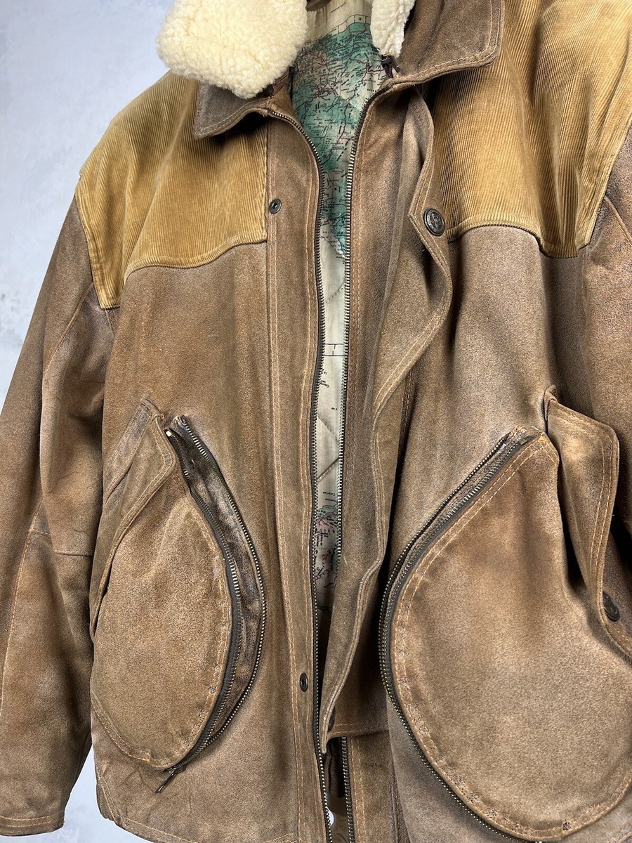 【Vintage】スウェードブルゾン VERA PELLE A-1スタイル Vintage】スウェードブルゾン VERA PELLE レザーブルゾン A-1スタイル