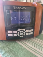 IFIDELITY IPOD, AM/FM, CD, AUXILIARY , HARD WOOD, PLAYER