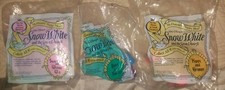 1992 Disney 3 McDonalds Happy Meal Snow White Toys NIP