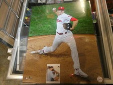 Spencer Howard Philadelphia Phillies Signed 16x20 Photo COA Inscription