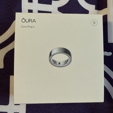 Oura Ring Gen 4 Size 9 Silver Brand New In Box