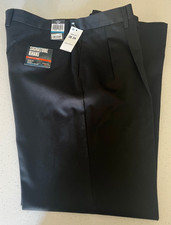 Men's Dockers Pants Size 36/34 Classic Fit Signature Khaki D3 Pleated Black