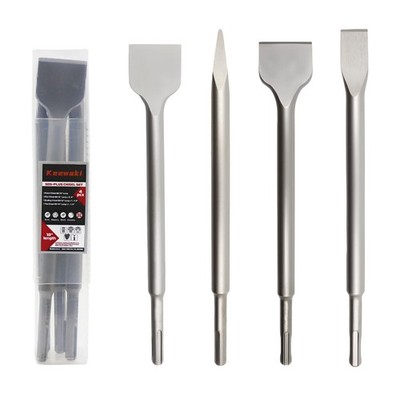SDS Plus Masonry Chisel Set 4Piece HeavyDuty Chisel Bits for Hammer Drill â  