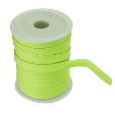 1/2 Inch Double Fold Bias Tape Bulk for Sewing Fluorescent Green 55 Yards