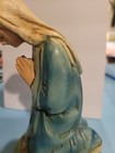 Vintage Chalk ware Nativity Figurine Mary Kneeling, 8" Tall 12inch scale — photo 7