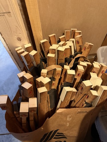 Lot of Old Piano Keys Parts for Repair Art