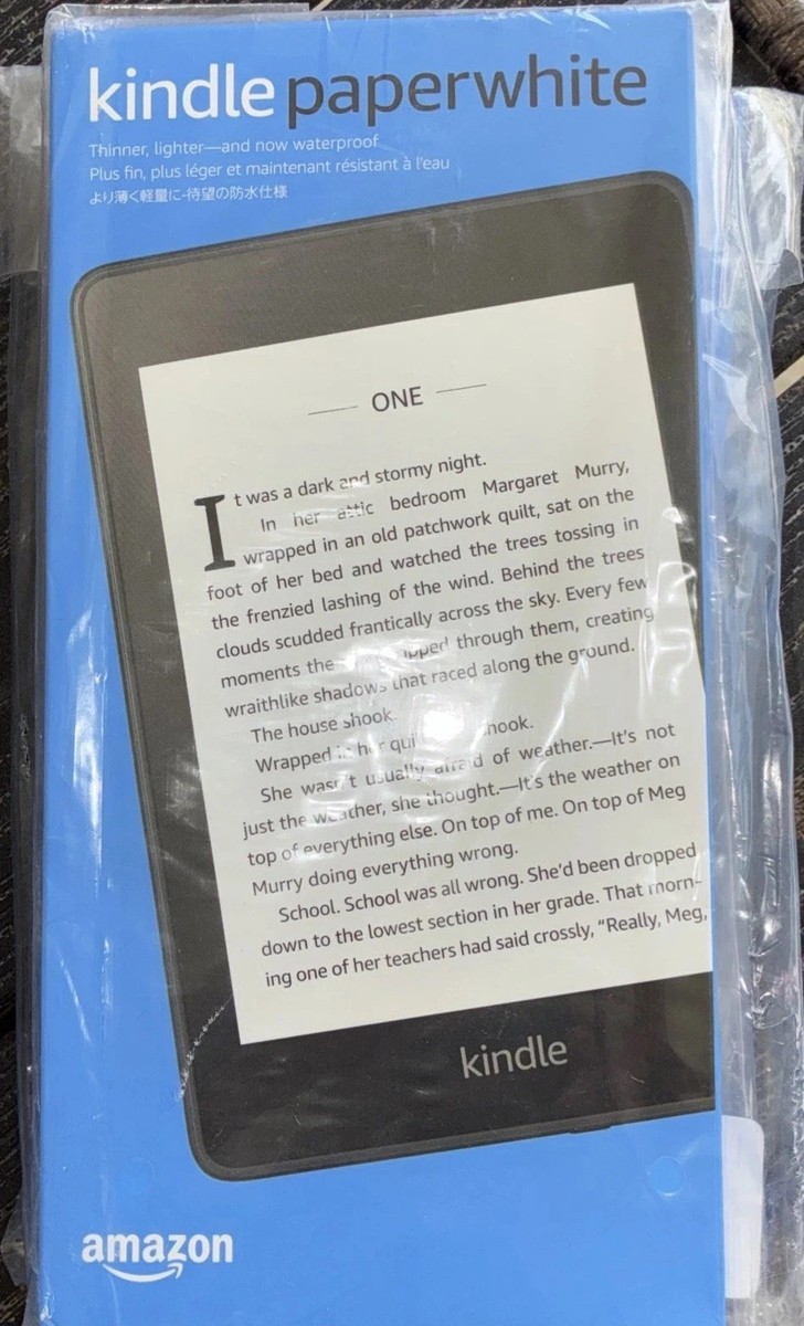 Amazon Kindle B07HKYZMQX eBook Reader with Touchscreen - Black for