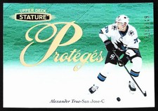 2021-22 Upper Deck Stature Proteges Green Alexander True Rookie 116/149 San Jose