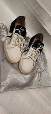 Giuseppe Zanotti Low Top Trainers White - Size EU 44 / UK 10 - Used Very Good