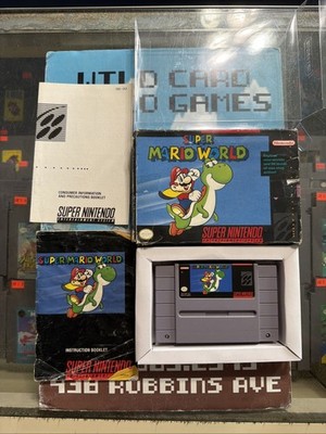 Super Mario World Nintendo SNES CIB