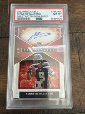 2022 Panini Impeccable Firestarter Signatures /50 Kenneth Walker III Auto
