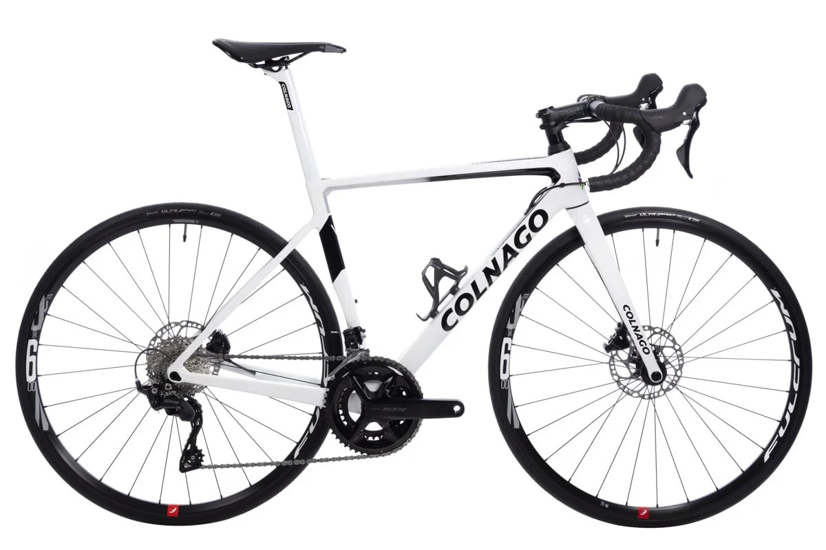 Colnago V3 Shimano 105 Disc Brake Road Bike MKWK Black White 50s MSRP $3750