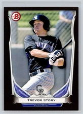Trevor Story Rookie - 2014 Bowman Draft #TP-74 - BOSTON RED SOX Baseball Card