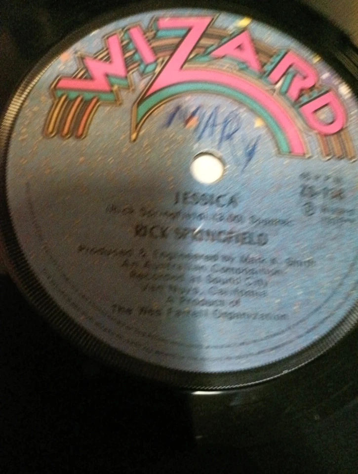 Rick Springfield – Take A Hand 7" VG - Image 3 of 4