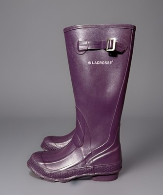 LaCrosse Women's 14'' Plum Rain Boots Size 6 | Waterproof Utility Style 631126