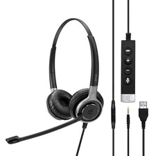 Sennheiser Century SC 660 Premium Dual-Sided Wired Headset 504557
