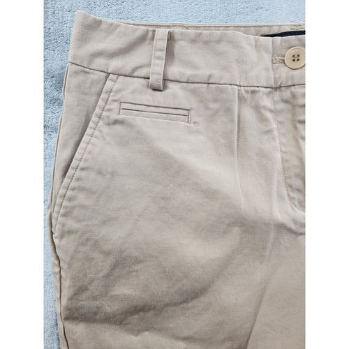 Talbots Mid Rise Bermuda Shorts Size 4 Tan Khaki Office Summer Walking Shorts - Picture 2 of 11