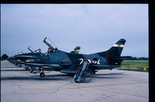 BZ268 ORIGINAL K64 AIRCRAFT SLIDE: Italian Air Force Fiat G-91R Gina mm6293/2-24