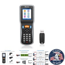 1D Barcode Scanner Handheld USB CMOS 200 Scans/Sec Certified