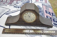 Sessions  Mini  8 Day Mantle Clock or Alarm Clock???????   Overwound! Seized!