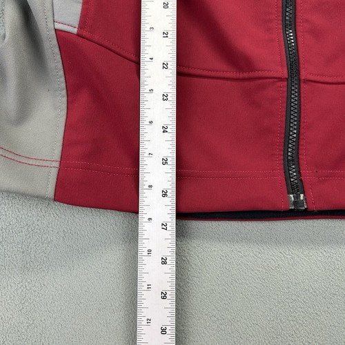 Mountain Hardwear Windstopper Soft Shell Jacket Mens Large Red Hiking Full Zip - Picture 13 of 22