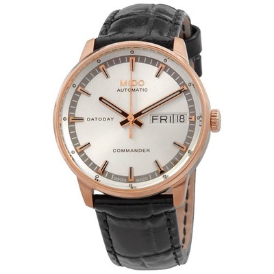 Mido Commander II Automatic Silver Dial Ladies Watch M016.230.36.031.80