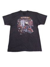 Vintage 1987 3D Emblem Used But Not Used Up Harley Davidson Size M/L T-shirt Rar