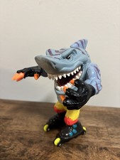 Vintage 1994 Street Sharks Streex Roller Blade Yellow Pants Street Wise 6”