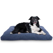 Dog Bed Crate Pad with Removable Washable Cover, 24/30/36/42 inches Sleeping ...