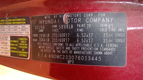 Alternator Oval Plug Fits 06-10 SEDONA 238493 - Picture 6 of 8