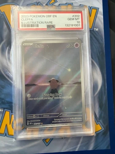 Cleffa 202/197 SV03: Obsidian Flames Holo gem mint PSA 10 graded rare