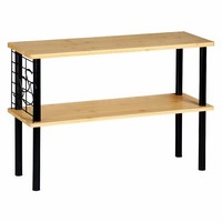 KüChenregal GewüRzregal Arbeitsplattenregal Aus Bambus 55 X 20 X 38 Cm 2 Etagen