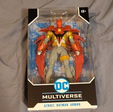 McFarlane Toys DC Multiverse Azrael Batman Armor Red Gold Action Figure