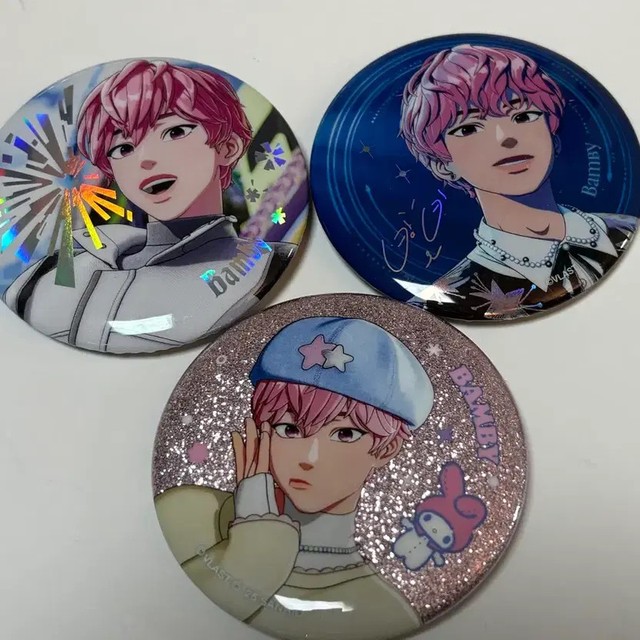 Play Vibe Bambi Can Badge Set, Brand New