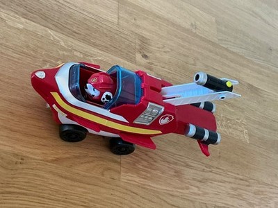 PAW Patrol - Aqua Pups - Basis Fahrzeug Spielzeugauto im Delfin-Design + Figur  