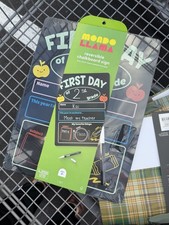 First And Last Day Of School Board New Slight Tear In Package