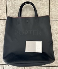 Porter international Tote Bag  Black Tokyo, Japan With Care Instructions