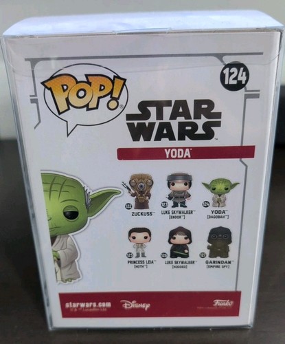 Disney Funko POP! Gold Yoda Star Wars 2019 Convenzione Galattica RARA #124 - Foto 4 di 4